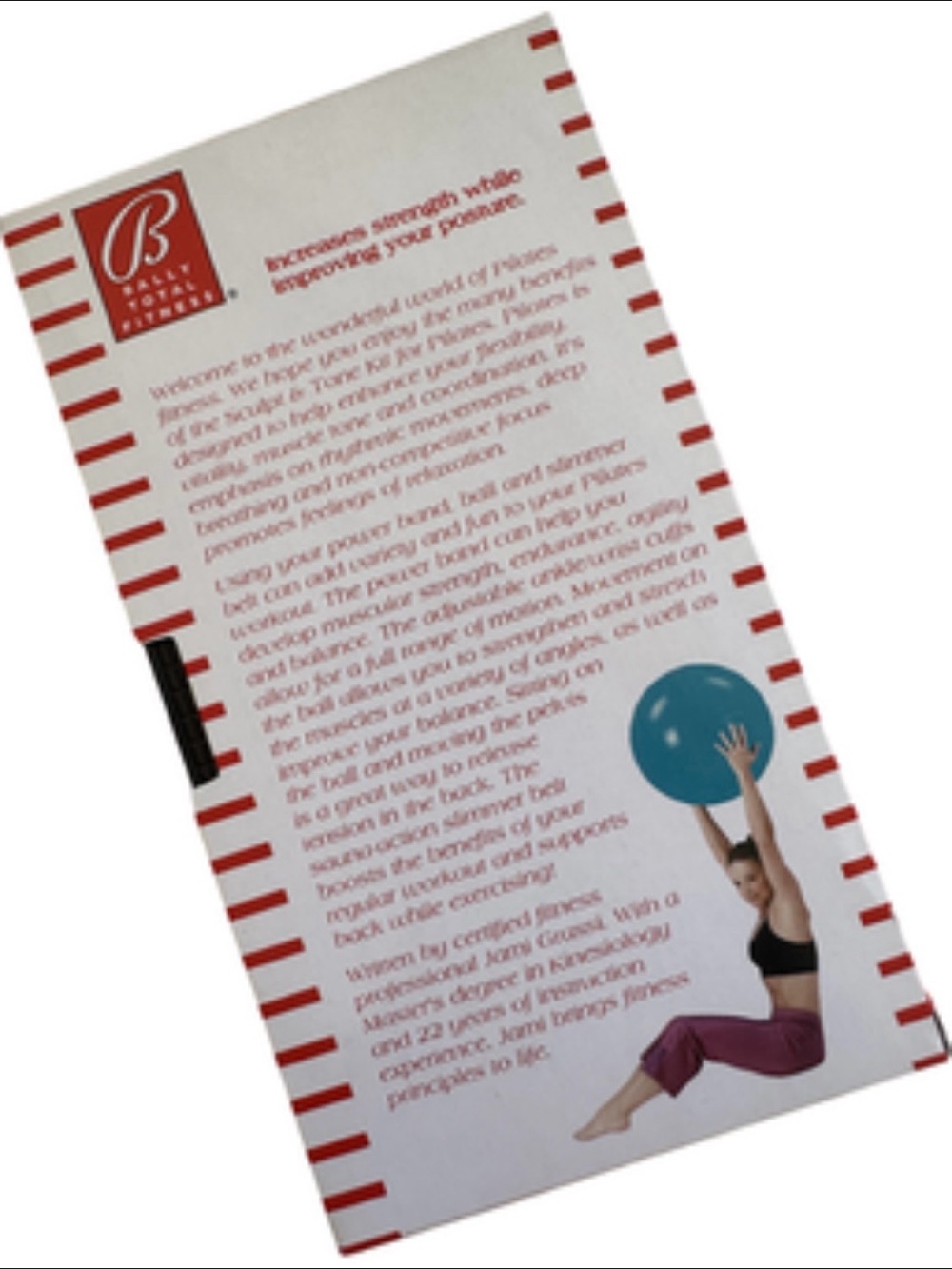 5/$5 Sculpt & Tone Kit for Pilates Workout VHS Tape - Picture 3 of 3